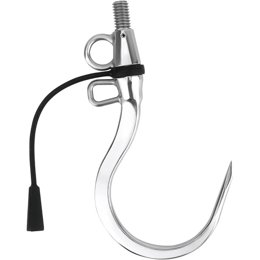 SANLIKE Gaff Large Fish Fishing Stainless Steel Gaff Hook Tip Amberjack Blue Fish Stone Bream Rock Fishing Large Fish Gaff
