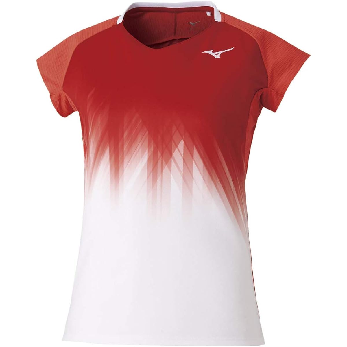 Mizuno 72MA1201 Women's Tennis/Badminton Wear, Quick Dry Game Shirt, Sweat Absorbent, Quick Drying