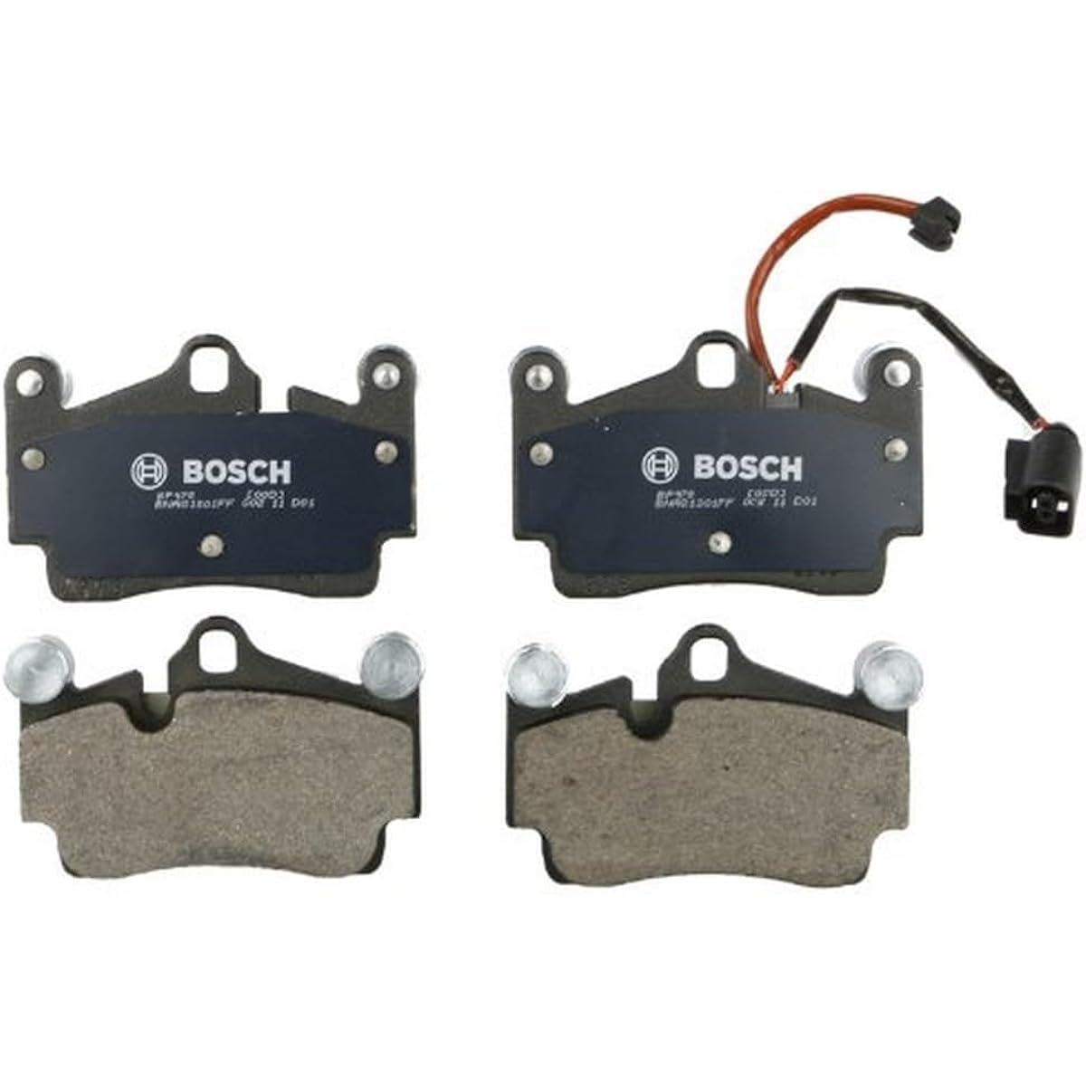 Bosch BP978 QuietCast Premium Semi-Metallic Rear Disc Brake Pad Set