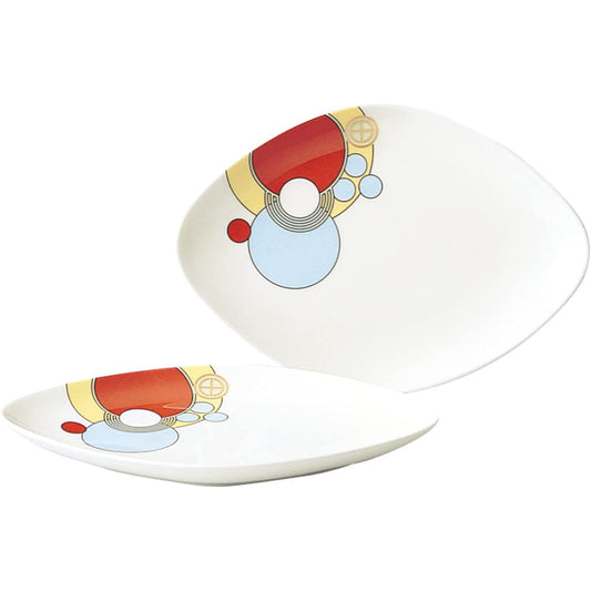 Noritake Noritake Diamond Plate (Pair Set) 20cm Frank Lloyd Wright Imperial 2 Pieces Bone China P97248/4614