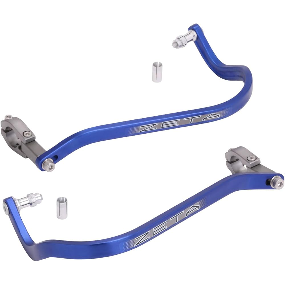 ZETA ARMOR Armor Hand Guard Bend Blue for SX Handlebar (28.6mm) ZE72-0105