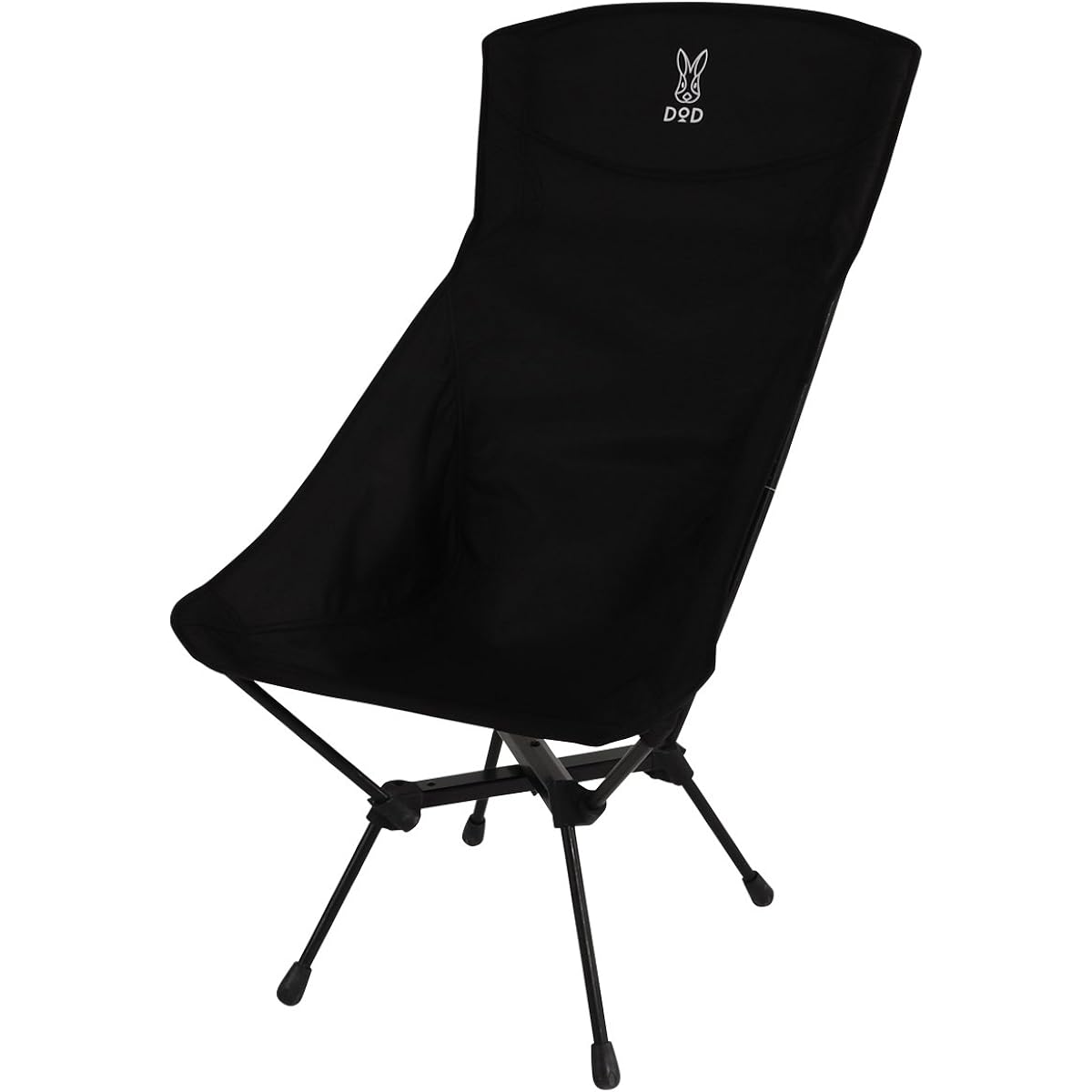 DOD Swarus X High Lightweight Compact High Back Chair Improved stability with X-shaped structure C1-592-BK