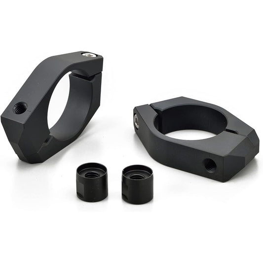 Daytona Motorcycle Turn Signal Stay 39mm Fork Clamp Mounting Hole 8mm Wire Relief Machining D-Light Nut Included Turn Signal Bracket Left and Right Set 19268 Black