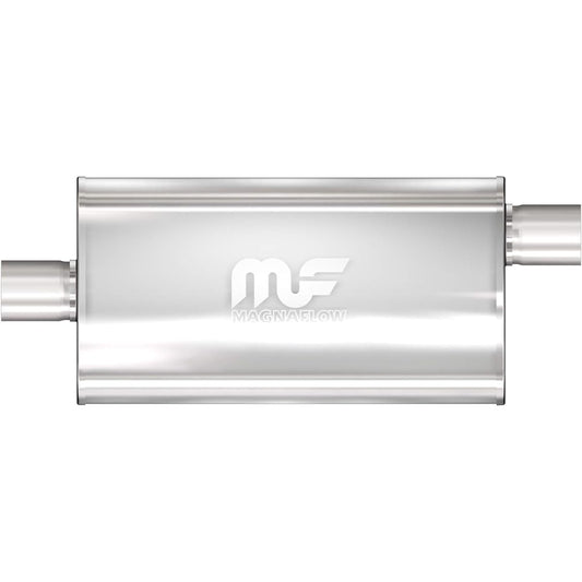 MAGNAFLOW Performance muffler 12589: 3 inch inlet/Outlet universal fit stainless steel