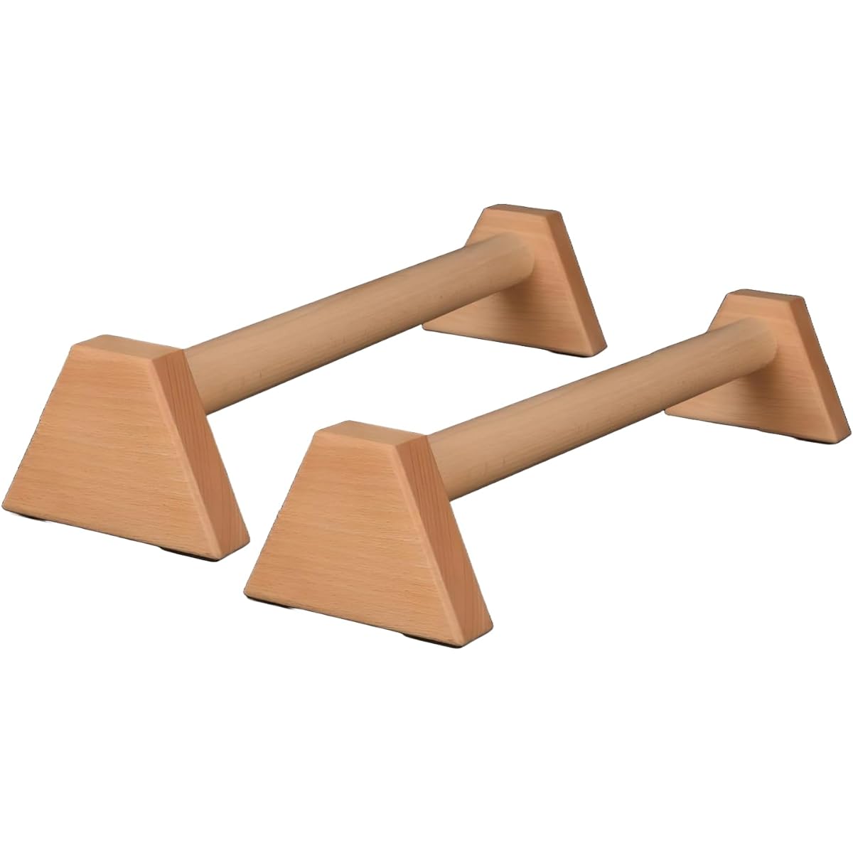 PIENSE Push Up Bar Push Up Dip Bar Stand Wooden 20-50cm Handstand Muscle Training Abdominal Sturdy