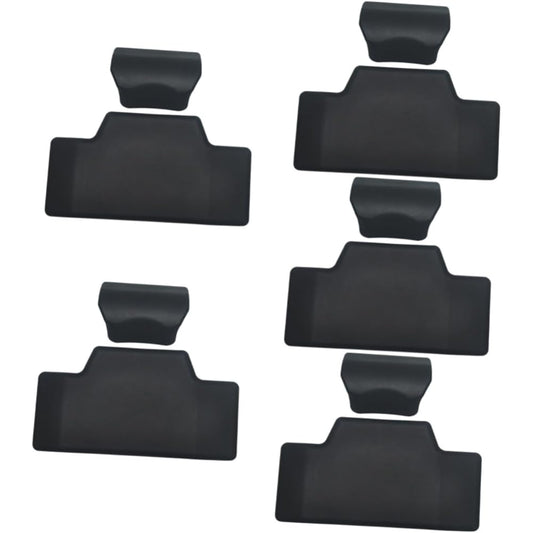 Homoyoyo 10pcs Trunk Cushion Motorcycle Passenger Backrest Pad Trunk Pillow Leather Portable Sponge