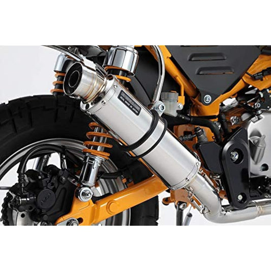 BEAMS R-EVO Stainless Steel Silencer Government Certified Monkey 125 G187-53-008