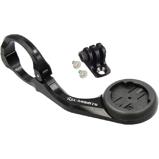 [Rec Mount] Garmin Combo Mount Short Cantilever Type (Standard Width) for 31.8mm (Black) [GM-AERO+GP]