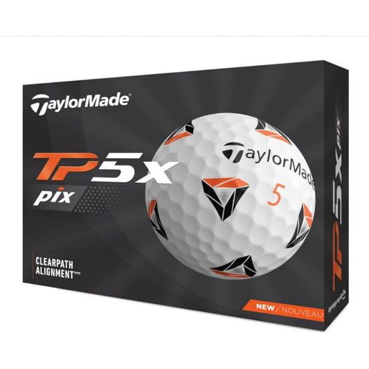 TaylorMade TP5X PIX (N7606401) 1 dozen (12 balls) Golf Balls Official Balls 21 TaylorMade
