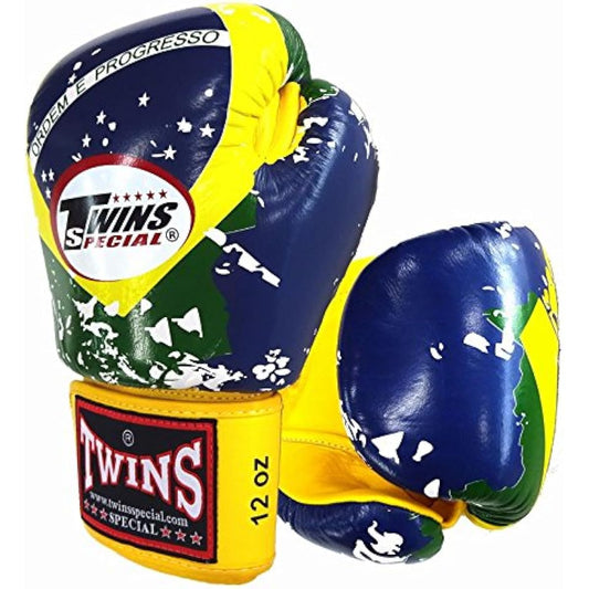 Twins Boxing Gloves Genuine Leather BRAZIL
