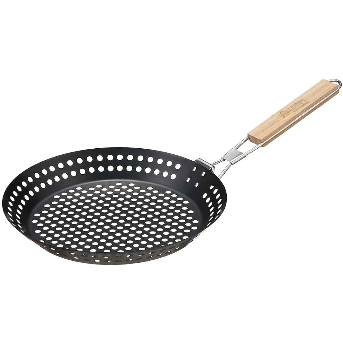 LOGOS MAKIBI Grill PAN 81210200 Black (approx.) Diameter 30.5 x Height 3.5cm
