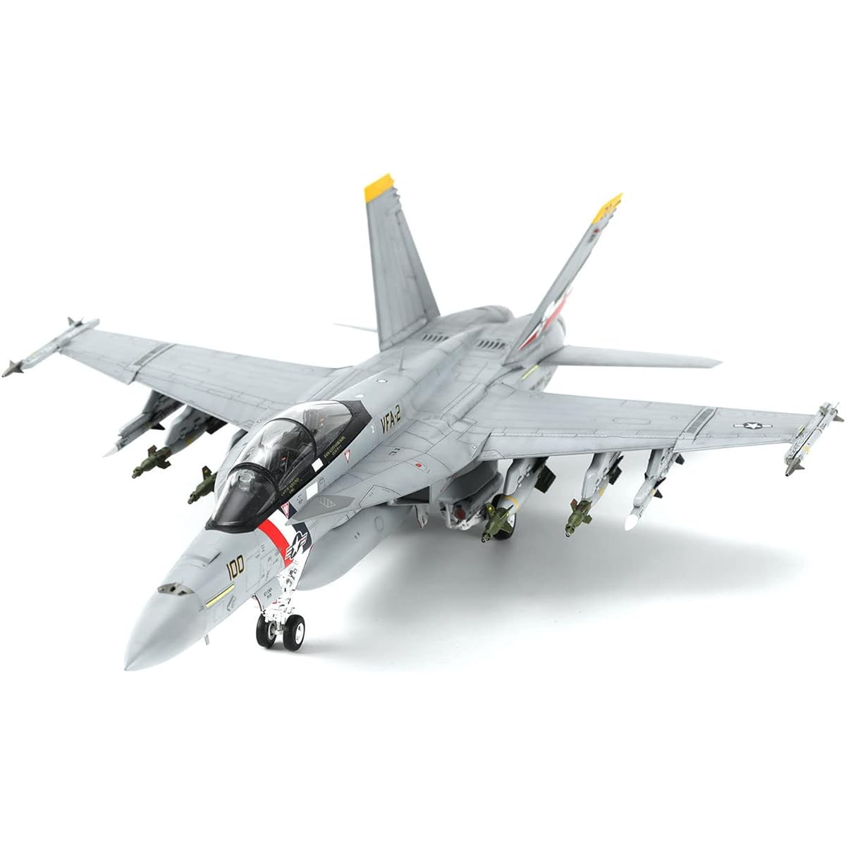 GSI Creos Mont Model 1/48 Boeing F/A-18F Super Hornet Fighter VFA-2 Bounty Hunters Plastic Model MLS016