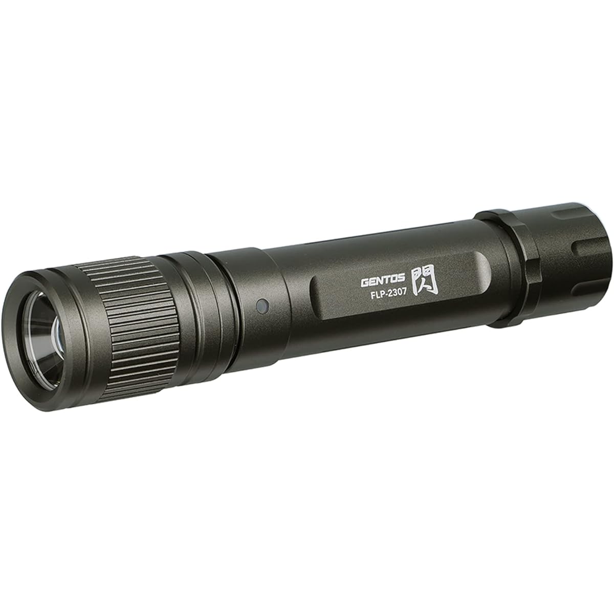 GENTOS LED Flashlight USB Rechargeable [450 Lumens of Brightness/10 Hours of Practical Lighting/Dustproof/Splashproof] Uses Dedicated Rechargeable Battery Flash Series FLP-2307