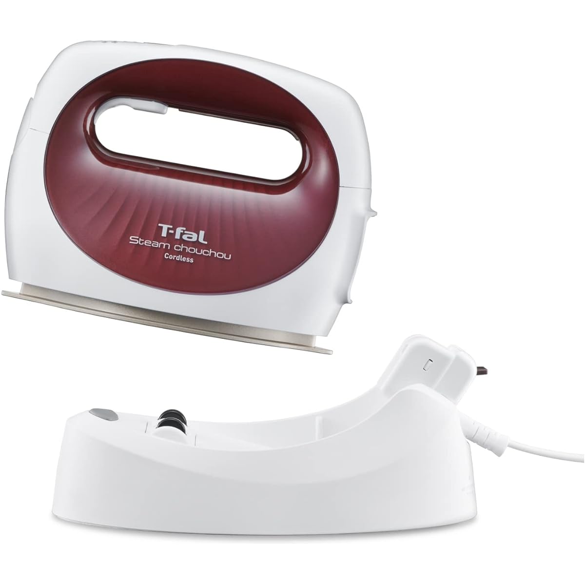 Tefal Cordless Powerful Continuous Steam Average Approximately 14g/min Clothes Steamer "Steam Scrunchie Cordless" Rise in Approximately 45 Seconds Steam Iron DV7530J0