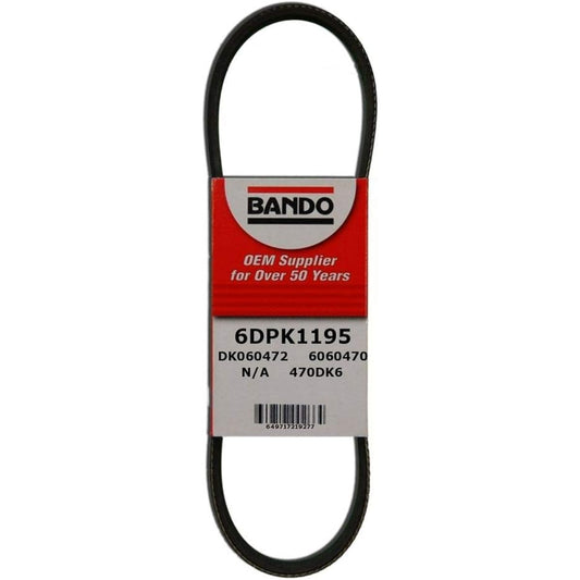 Bando 6DPK1195 OEM Quality Serpentine Belt 6DPK1195