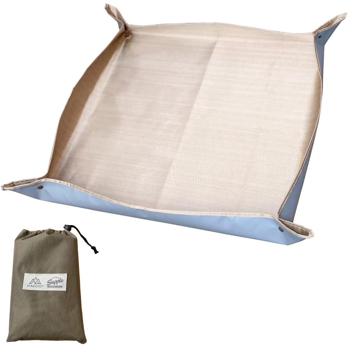 Viaggio+ Bonfire Sheet, 90 x 90cm, Sputter Sheet, Flame Retardant Sheet, Heat Resistant Sheet, Fire Resistant, Glass Fiber, Outdoor, Fire Proof Sheet, Fire Retardant, Heat Resistant, Flame Retardant, Storage Bag Included