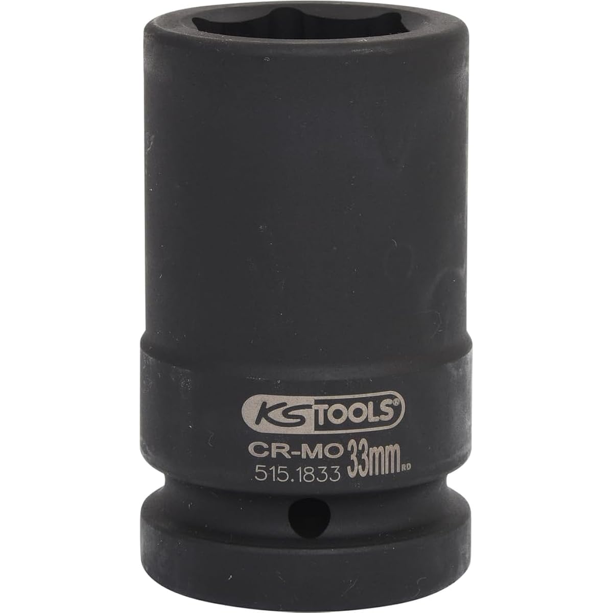 KS TOOLS Hexagon impact socket deep 1" 33mm 515.1833