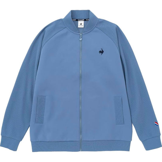 [Le Coq Sportif] Helan Ka Waffle Bomber Jacket Sweat Absorbent Stretch Simple