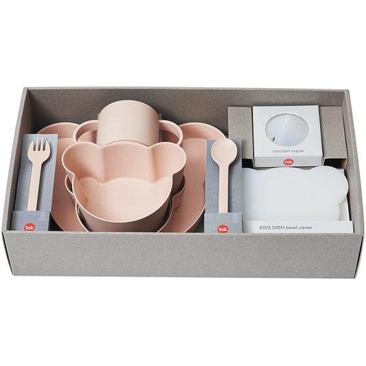 tak BIO KIDS DISH gift box bear big tak BIO KIDS DISH gift box bear big coral JTN-2021-CR