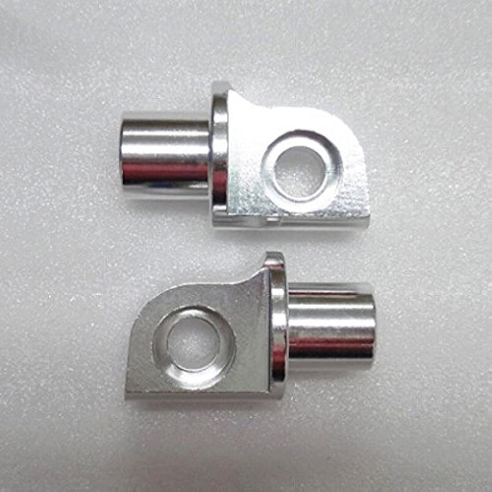 DURA-BOLT SP Tandem Step Peg Pin Diameter: φ6/Holder Width: 18.1mm Duralumin All Black 2 Pieces NSP340ALBK
