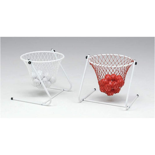TOEI LIGHT Floor Basket MG2 Red and White 1 Set Width 54 x Depth 48 x Height 45cm Low Floor Type Ball Stand B6214 B6214