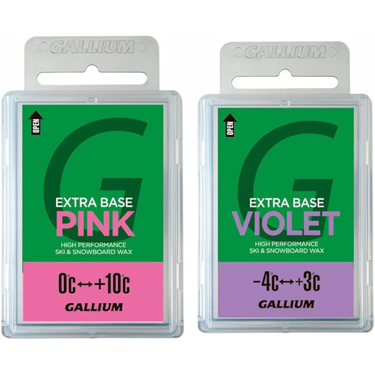 [Set purchase] GALLIUM EXTRA BASE PINK (100g) SW2076 SW2076 100g + GALLIUM EXTRA BASE VIOLET (100g) SW2075 SW2075 100g