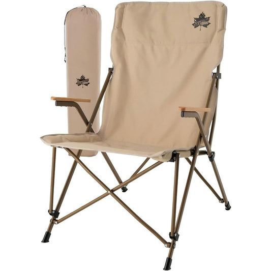 LOGOS Tradcanvas Dining Master Chair 73173126 Outdoor Folding Camping Chair Load Capacity 150kg