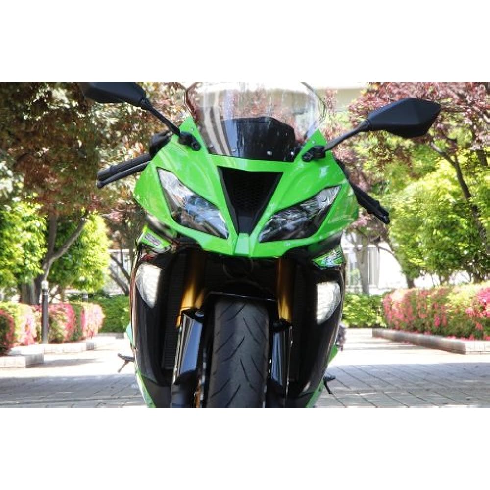 BOSSCOM LED turn signal with built-in daylight function, clear lens/position white, front ZX-6R/RR ZX6R-01WH