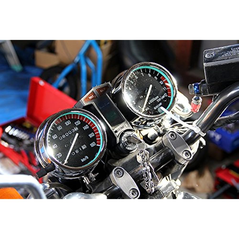 [343] Z400FX Plated meter cover upper left and right set FX-MTC01 FX-MTC01