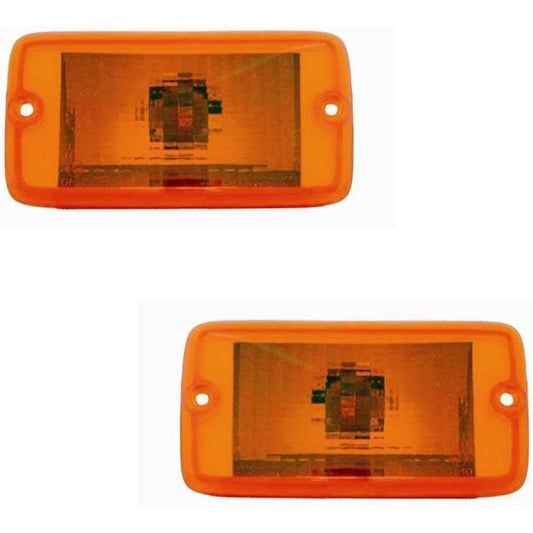AutoLightsBulbs.com Turn Signal Parking Lights 2001-2006 Jeep Wrangler Pair CH2521141 CH2520141