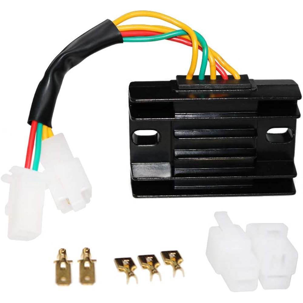 Voltage Regulator Rectifier for 1999-2003 Arctic Cat 250 1998-2001 Arctic Cat 300 Rectifier Regulator Z030-0081N 32800-05300 32800-05320