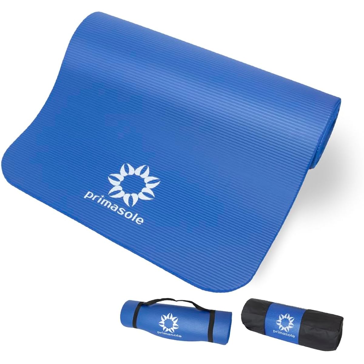 Primasole Yoga Mat 10mm 15mm Training Mat Thick Wide Exercise Mat Fitness Pilates Muscle Training