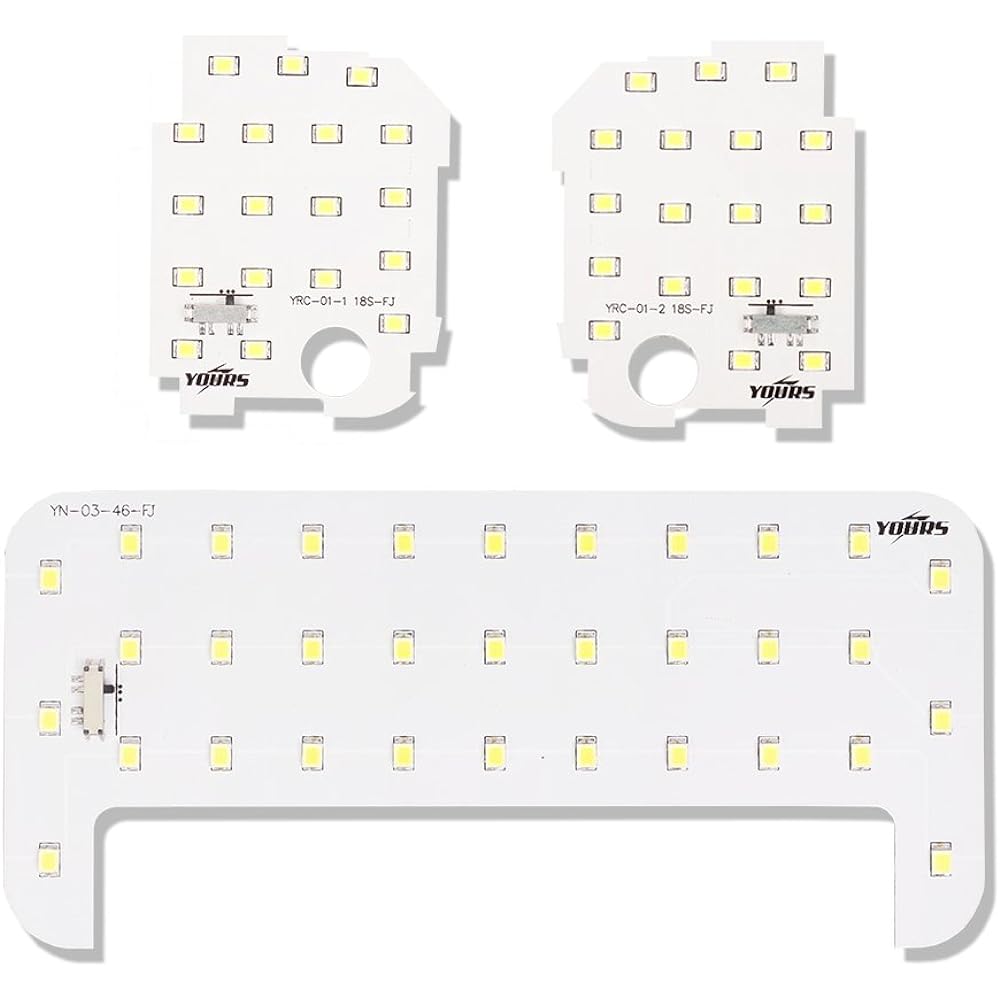 YOURS LED room lamp set for Ractis 120 series (excluding vehicles equipped with panoramic roof) NSP120 NCP120 NCP125 120RCT-F 120ractis-room-led-n [2] M