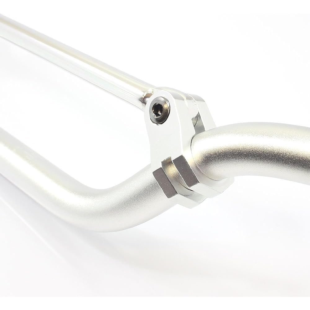 Rise Corporation Off-road Handlebar for 22.2mm Handlebar with Handle Brace HIGH Type Aluminum Silver T05Z9990080SL