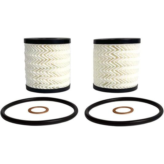 Engine oil filter kit 2 replacements