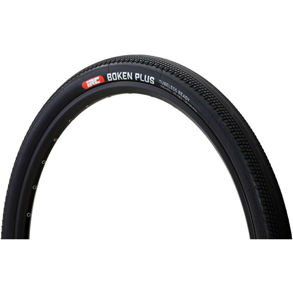 IRC TIRE Bicycle Tire BOKEN PLUS TUBELESS READY BOKEN PLUS Tubeless Ready 650X47B Black