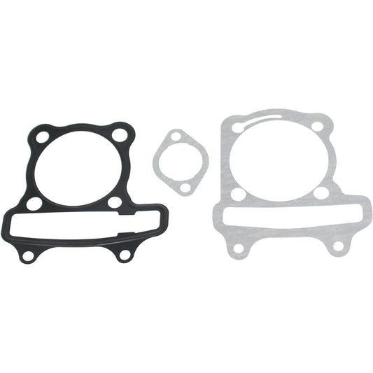 GY6 155CC 58.5mm Cylinder Gasket Set 157QMJ Base Engine Cooter For ATV -Cylinder head and base gasket tensor gasket