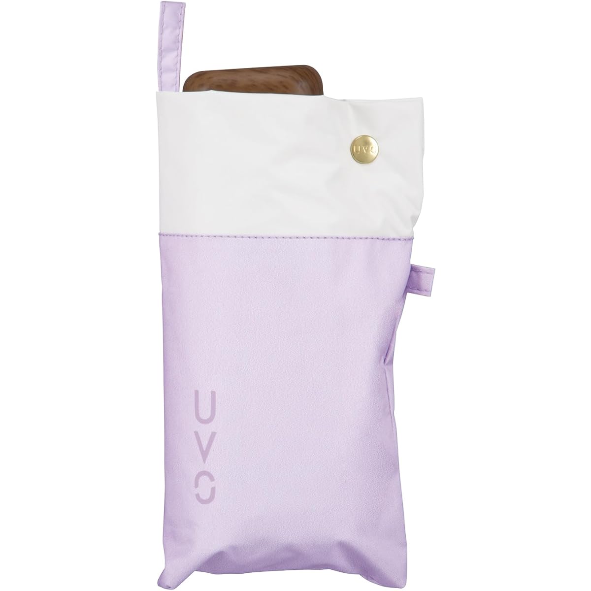 [2024] Wpc. Strongest Parasol UVO Folding Umbrella / 5 Tiers Cutting Lavender -025