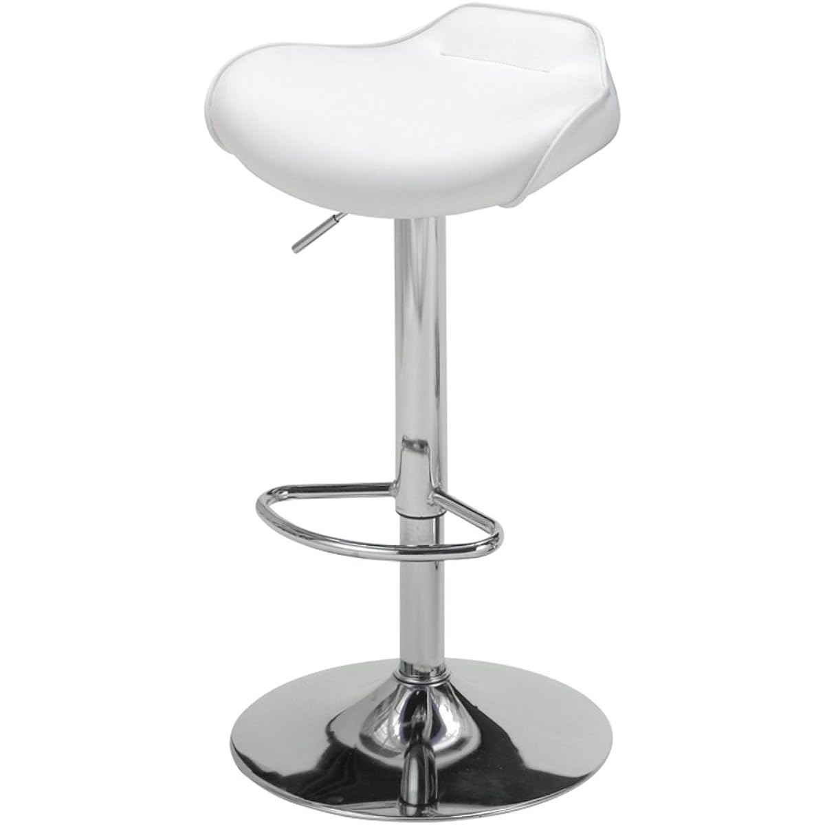 Azuma Kogei Counter Chair Tierra Synthetic Leather White Color TCC-621