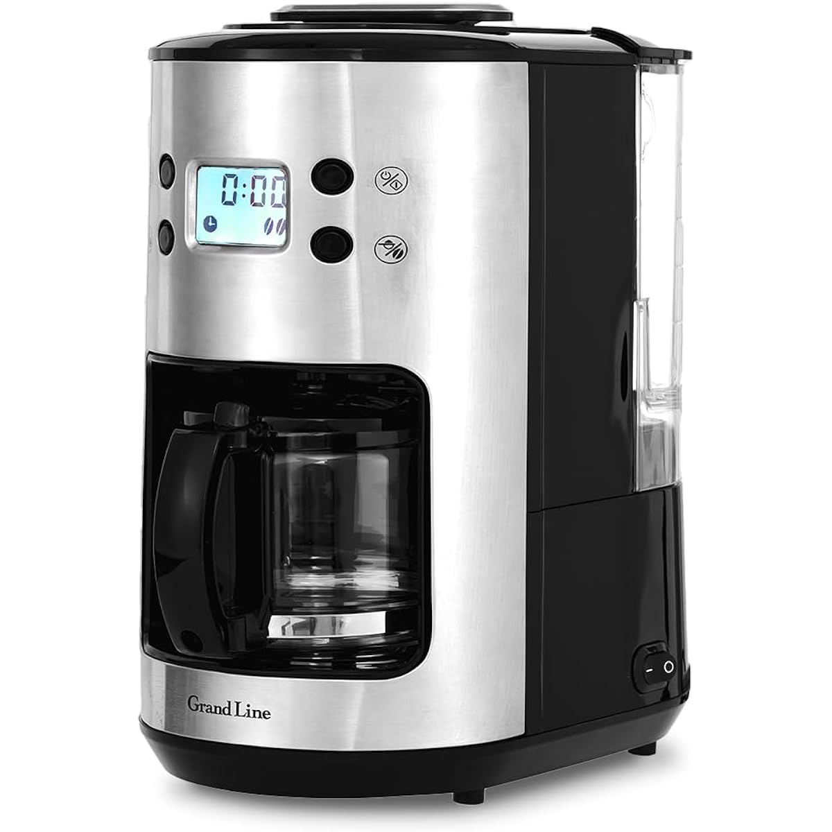 A-stage Grand-Line Fully Automatic Coffee Maker 0.6L GCM-A06SL Silver