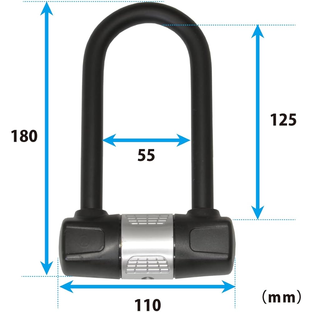 LEAD Motorcycle Lock Disc Lock Black LU-204A