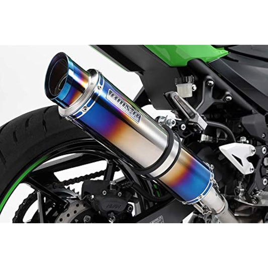 BEAMS R-EVO2 Slip-on Heat Titanium Silencer Government Certification NINJA400 2018~ G431-54-P1J