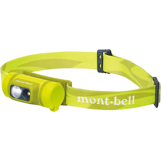 Montbell Compact Headlamp #1124833 Neon Yellow