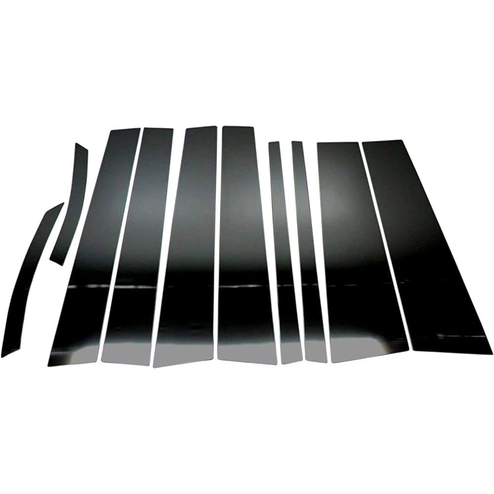 BRIGHTZ Esquire 80 85 Super Mirror Stainless Steel Black Plated Pillar Panel No Visor 10PC [PIL-BLA-261] ZWR80G ZRR80G ZRR85G ZWR ZRR ZWR80 ZRR80 ZRR85 R80 R85 Esquire Esquire Esquire Esquire Esquire Esquire 19949