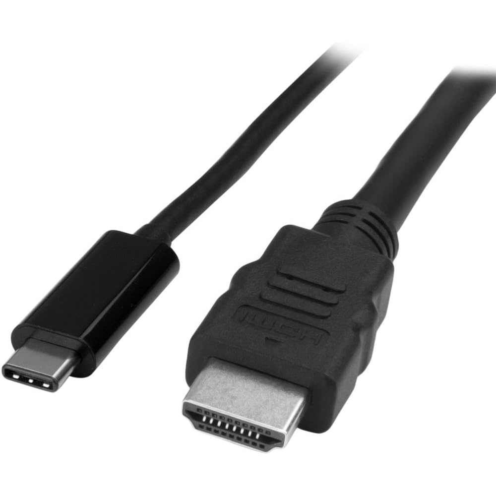 StarTech.com USB-C to HDMI Conversion Adapter Cable 2m 4K/30Hz Input: USB Type-C (male) - Output: HDMI (male) CDP2HDMM2MB
