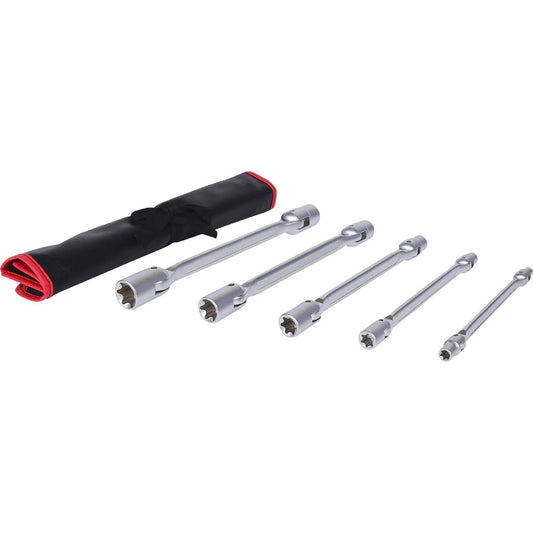 KS TOOLS CLASSIC TX E profile double headed revolving wrench set 5 pcs 517.0340