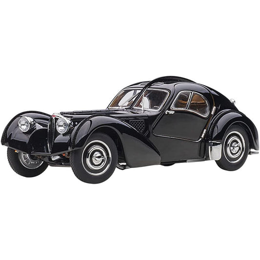AUTOart 1/43 Bugatti Type 57SC Atlantic 1938 Black/Disc Wheel Finished Product 50946