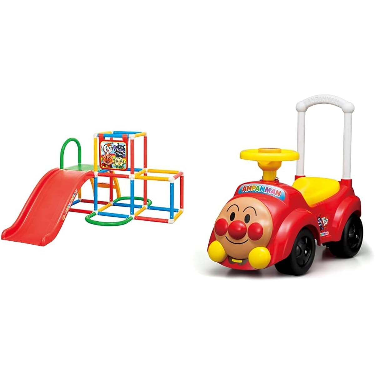 Anpanman My Child Genius Jungle Park & Anpanman Anpanman Car with Melody [Set Purchase]