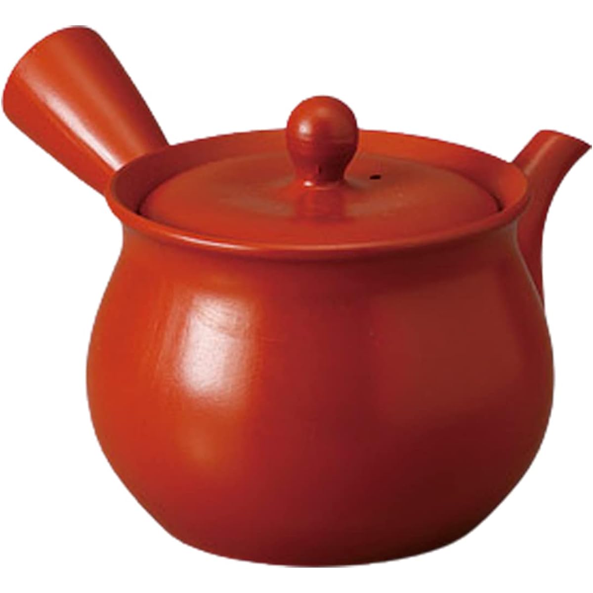 Yamashita Crafts Tokoname Ware Teapot Vermilion Large Teapot Flat Ami 21.5×18×13cm 1000cc 759201861