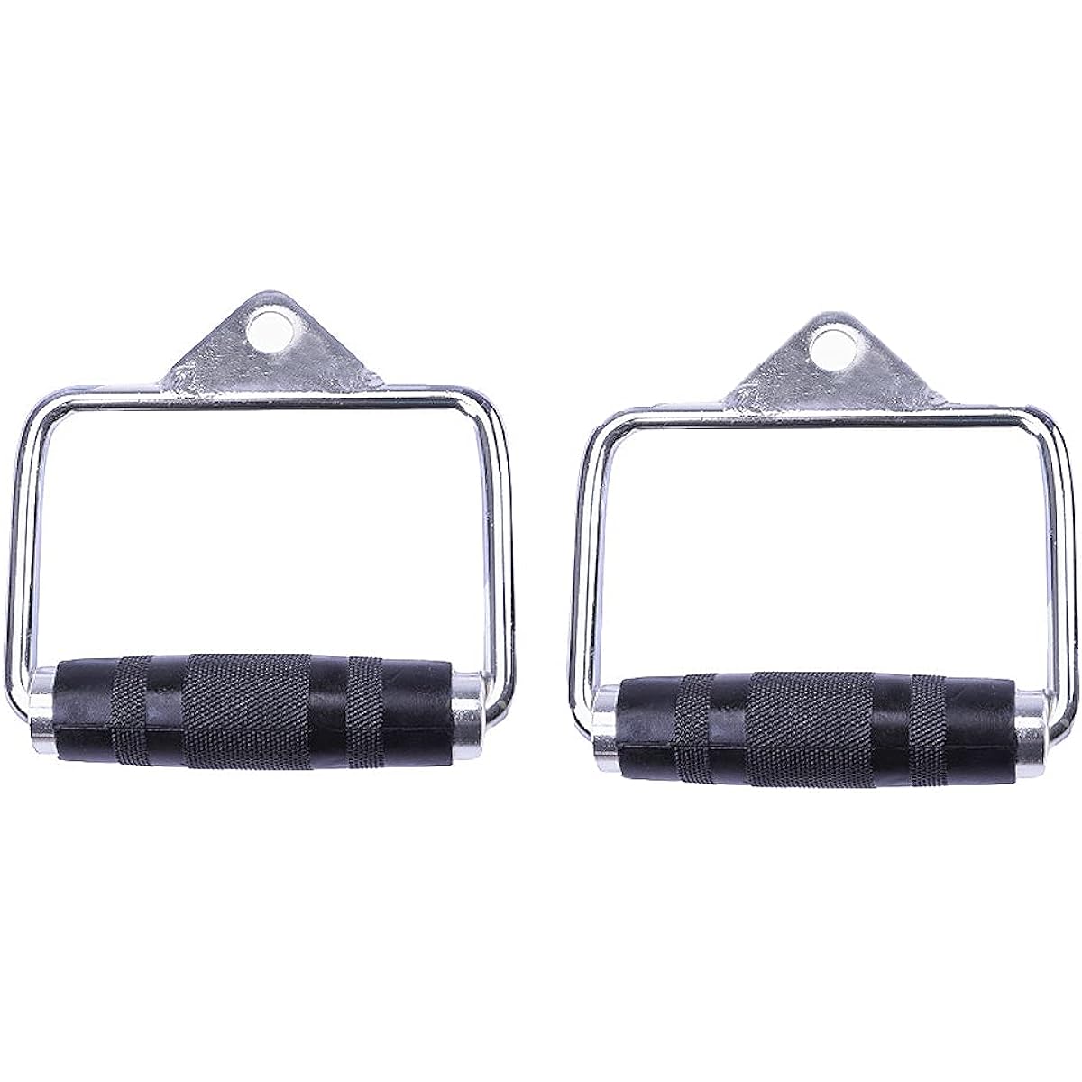 2-piece set, one handlebar, single handle, muscle training, handlebar for fitness machines, fitness machine accessories, exercise handles